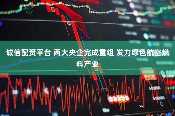 诚信配资平台 两大央企完成重组 发力绿色航空燃料产业
