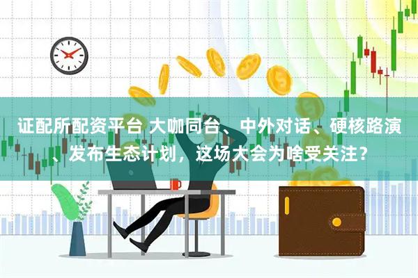 证配所配资平台 大咖同台、中外对话、硬核路演、发布生态计划,这场大会为啥受关注?
